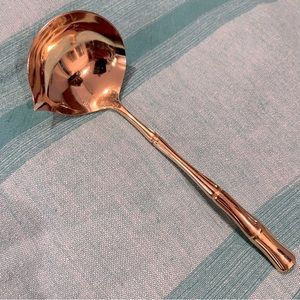 TOWLE Gold Cane Gravy Ladle